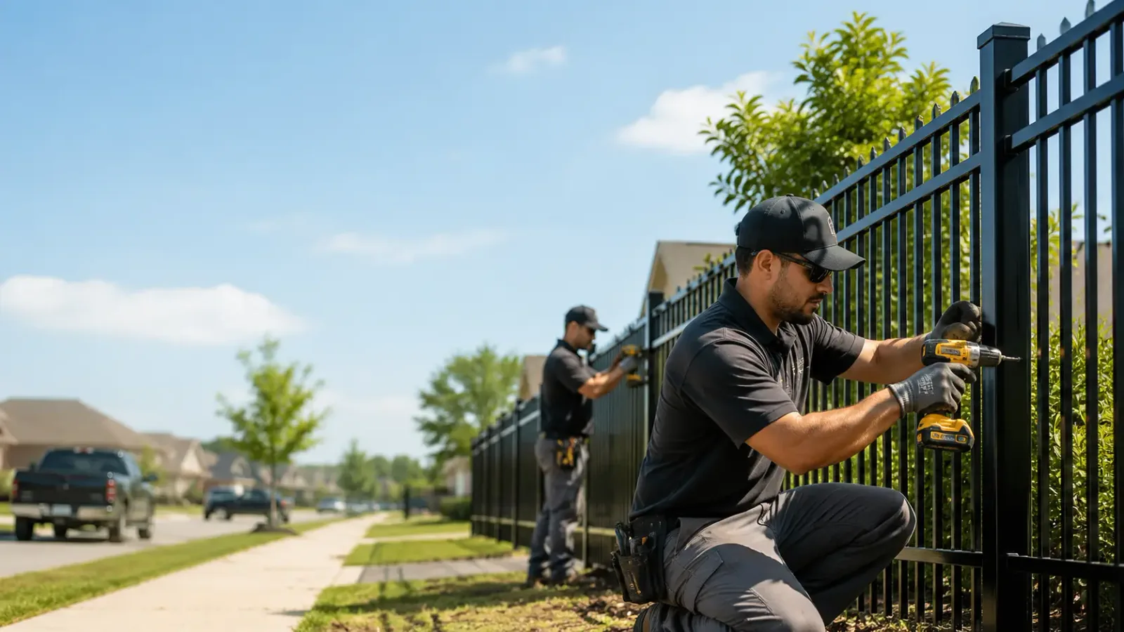 Metal Fence Installation in Hallsville, MO
